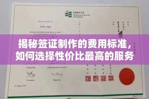 新晃揭秘签证制作的费用标准，如何选择性价比最高的服务？