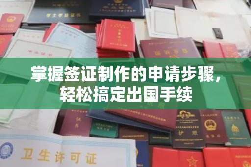 新晃掌握签证制作的申请步骤，轻松搞定出国手续
