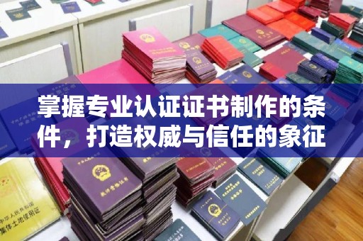 新晃掌握专业认证证书制作的条件，打造权威与信任的象征