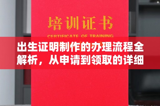 新晃出生证明制作的办理流程全解析，从申请到领取的详细指南